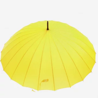 Зонт EuroClim трость 2824 24 жёлтый