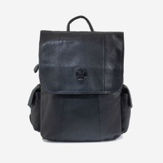 Рюкзак из натуральной кожи Zinixs 3903-1 чёрный