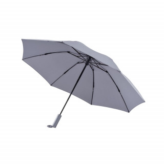 Зонт NINETYGO Folding Reverse со светодиодной подсветкой серый