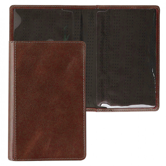 Обложка для паспорта 02-002-0522 коричневая
