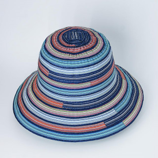 Шляпа-панама женская FIJI29, 50126 темно-синяя